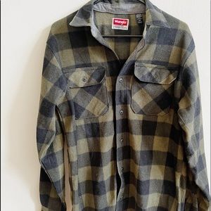 Wrangler Fleece Plaid Flannel